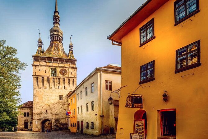 Sighisoara, Viscri UNESCO & Rupea Fort - Private Tour from Brasov - Sighisoara’s Clock Tower and medieval citadel