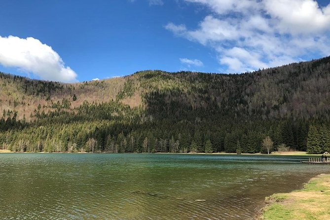 Small-group day trip to the unique volcanic lake in Eastern Europe - Balvanyos and the Stinky Caves