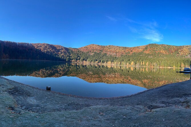Small-group day trip to the unique volcanic lake in Eastern Europe - Tusnad Bai mineral springs