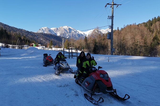 SnowMobiles Tour in Carpathian Mountains - The snowmobile ride is the main burst of adrenaline