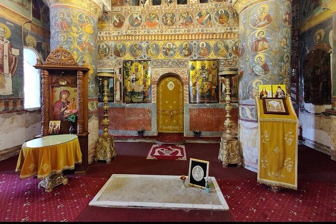 The Real Dracula's Castle in Targoviste, Winery and Dracula' Tomb - Snagov Monastery and the Dracula connection