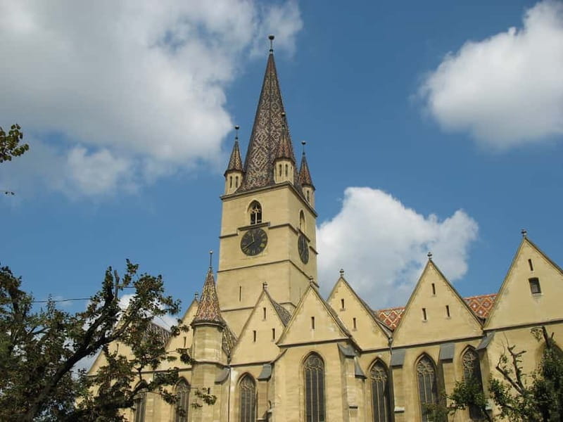 Tour of Sibiu - Church in Cristian - Village of Sibiel - Why the Saxon story gives the day its shape