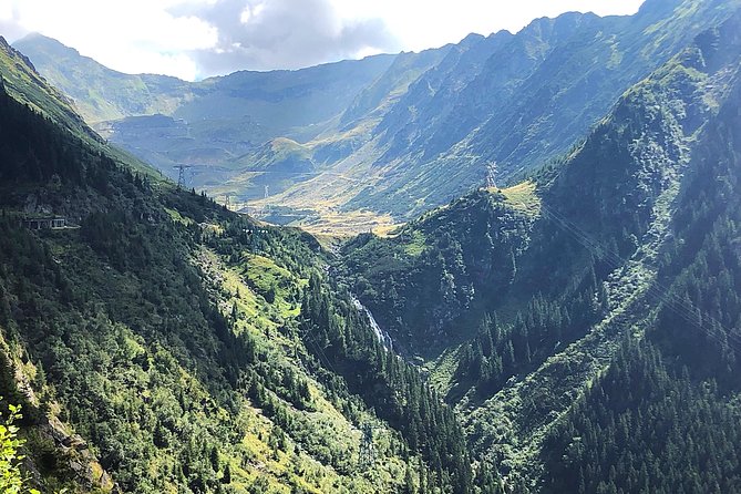 Transfagarasan Highway and Bran Castle Day Trip From Brasov - A short stop at Balea Waterfall