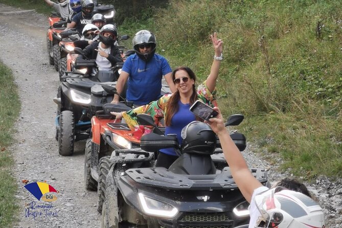 Triumph Arch, Paltinu Dam, Doftana, Small Group ATV Tour - Who will get the most from this tour?