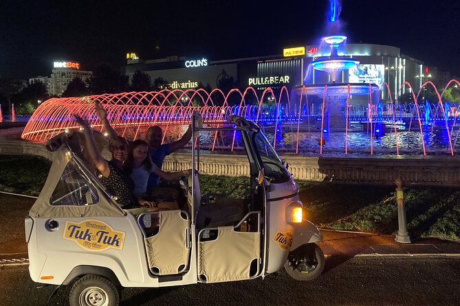 Tuk Tuk Bucharest Private Tour - Unique Experience. - The Triumphal Arch and Dorobanti villas