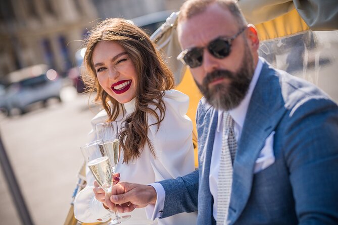 Tuk Tuk Bucharest Romantic Tour with miniBAR - CEC Palace and the city center