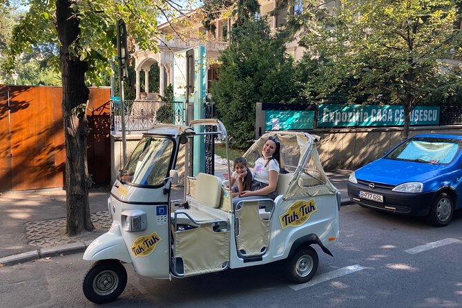 Tuk Tuk Bucharest Tour - Unique Experience in town! - Fountains, Victory Square, and government buildings