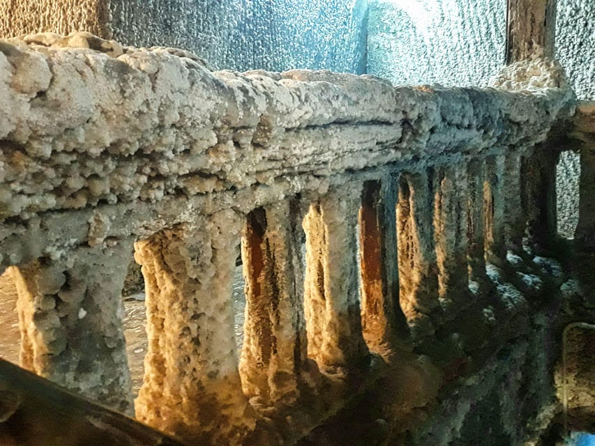 Turda Salt Mine 4h guided tour from Cluj - The underground amusement area and lake