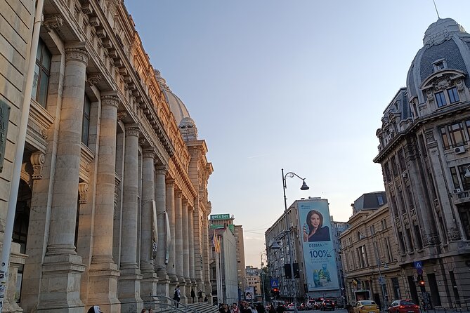 Walking Tour- Delightful Bucharest (Highlights, Stories, Sights) - CEC Palace and the dream of Little Paris