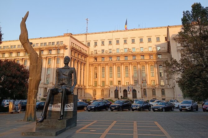 Walking Tour- Delightful Bucharest (Highlights, Stories, Sights) - Palace of Telephones and a twisted modern story