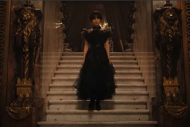 Wednesday Adams Family - Visit 6 filming locations, Private tour - University of Bucharest and Wednesday’s opening story